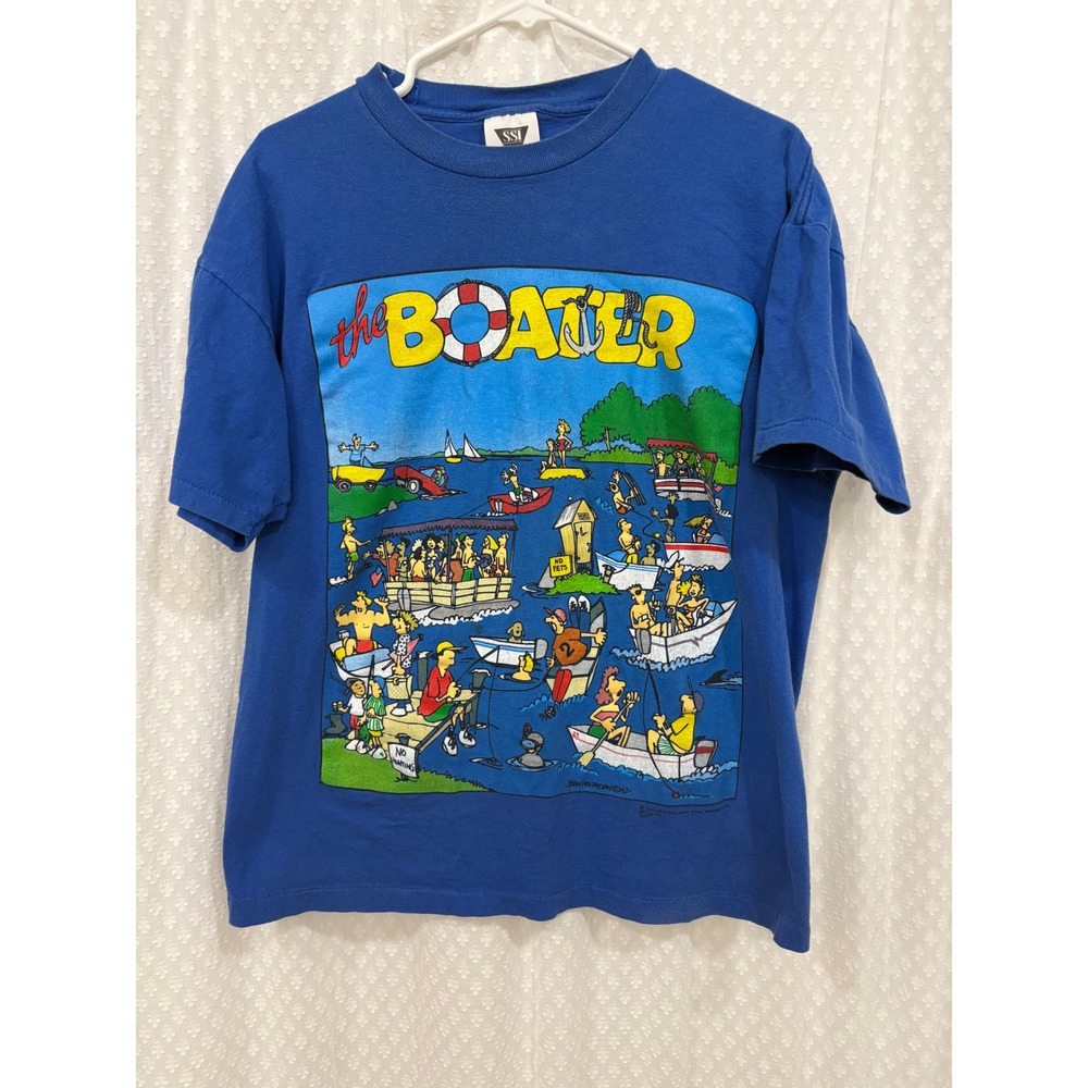 1990s vintage souvenir shop humor, single stitch made in USA‎  T-shirt